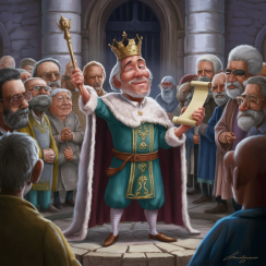 Aux royaumes des aveugles, même pas besoin d'être borgne pour être roi !