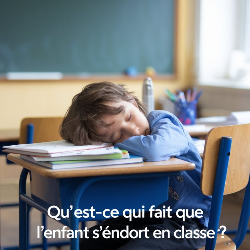 L’endormissement en classe chez les enfants
