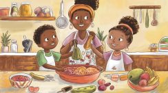 Une journée dans la cuisine d’Amadou et Aminata